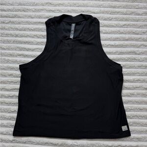 Vuori Women’s Black Crew Neck Sleeveless Athletic Tank Top Size S